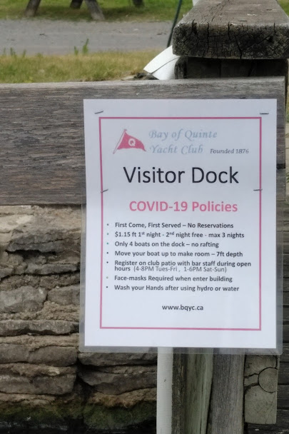 Visitor Dock Covid19 Policy